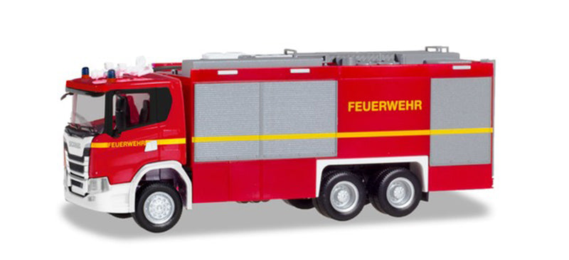 Herpa 94375 1/87 Scale Fire Service - Scania Cg 17 Fire Truck