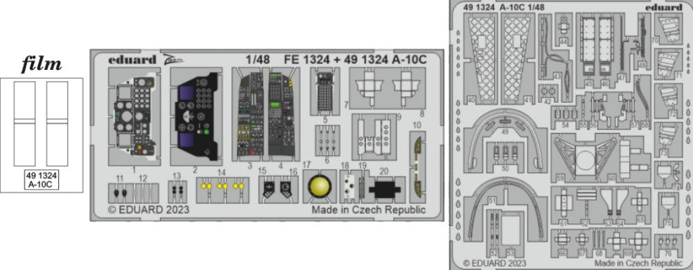Eduard 491324 1/48 Aircraft- A10C for HBO (Painted)