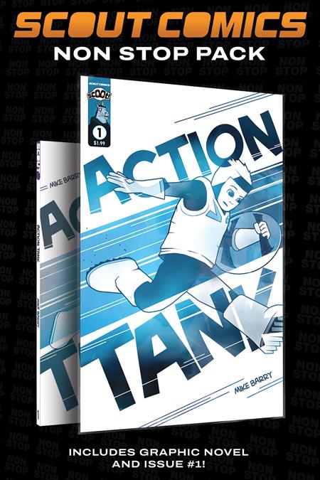 ACTION TANK VOL 1 SCOOT COLLECTORS PACK #1 AND COMPLETE TP (NON STOP) (06/12/2024)