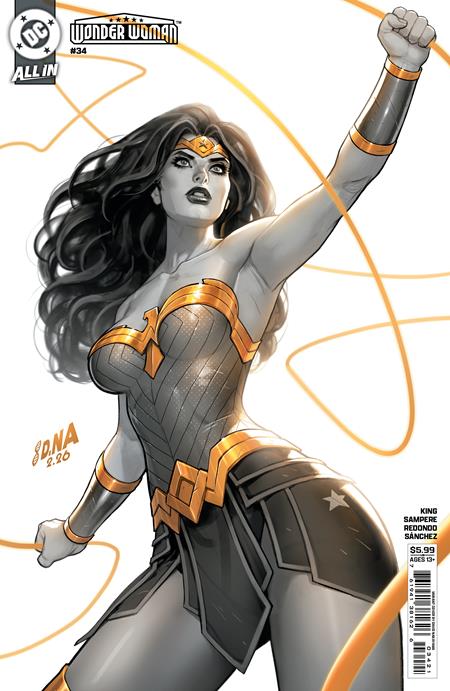 [Signed by David Nakayama] WONDER WOMAN #34 CVR B DAVID NAKAYAMA CARD STOCK VAR (01/13/2027)