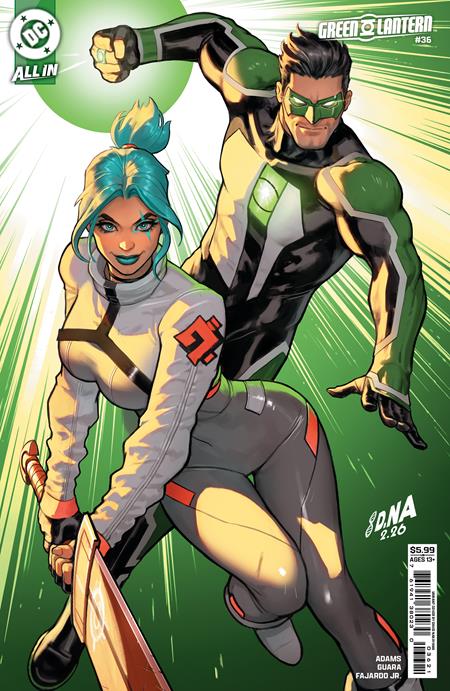 [Signed by David Nakayama] GREEN LANTERN #36 CVR B DAVID NAKAYAMA CARD STOCK VAR (01/13/2027)