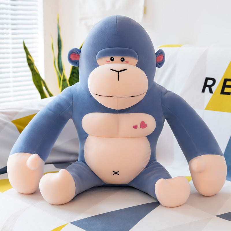 Soft Plush Gorilla Toy – Stuffed Animal Doll