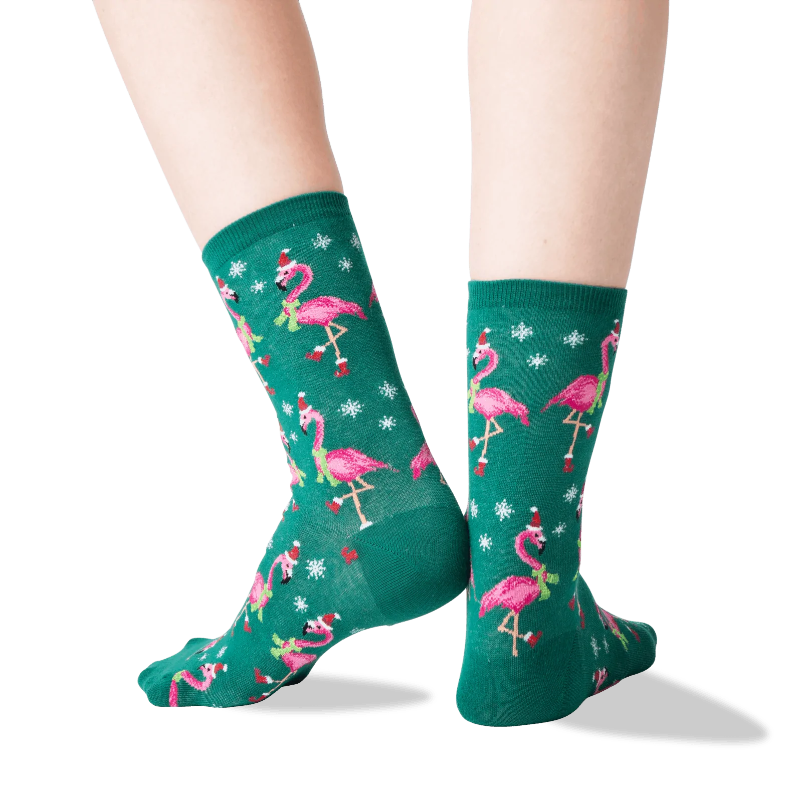 Santa Flamingos