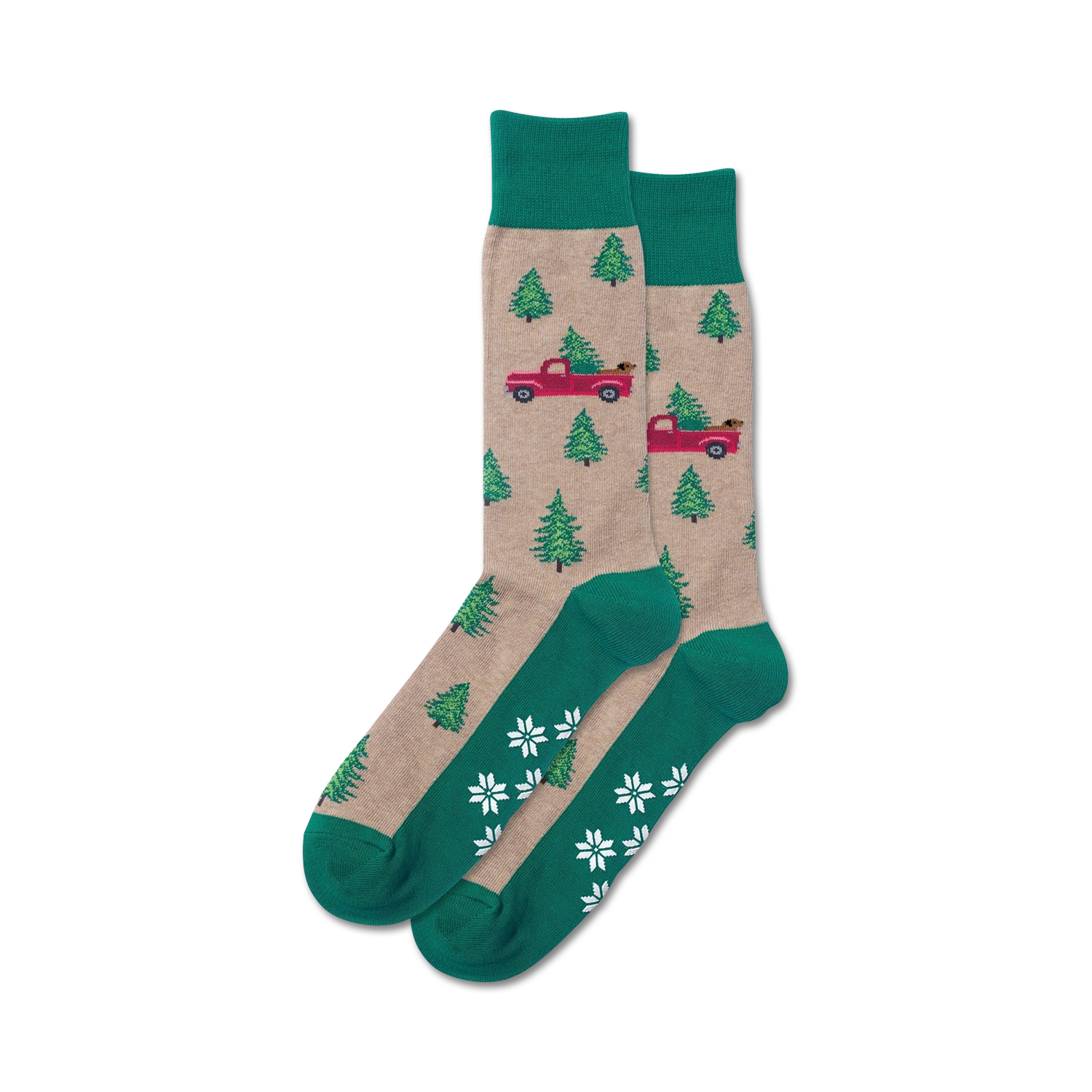 Holiday Trucks Non-Skid Slipper