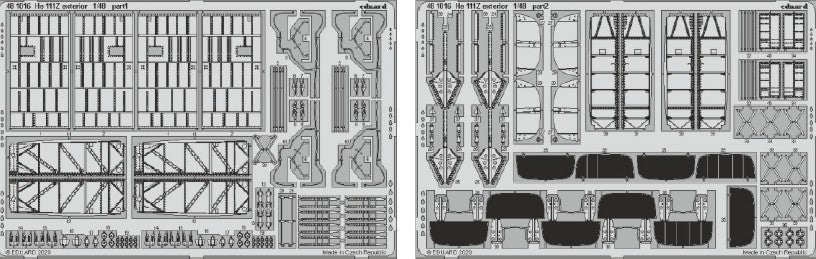 Eduard 481016 1/48 Aircraft- He111Z Exterior for ICM