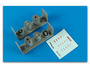 Aerobonus 480033 1/48 Russian B8V20 Rocket Launcher for Ka50, Mi17/24