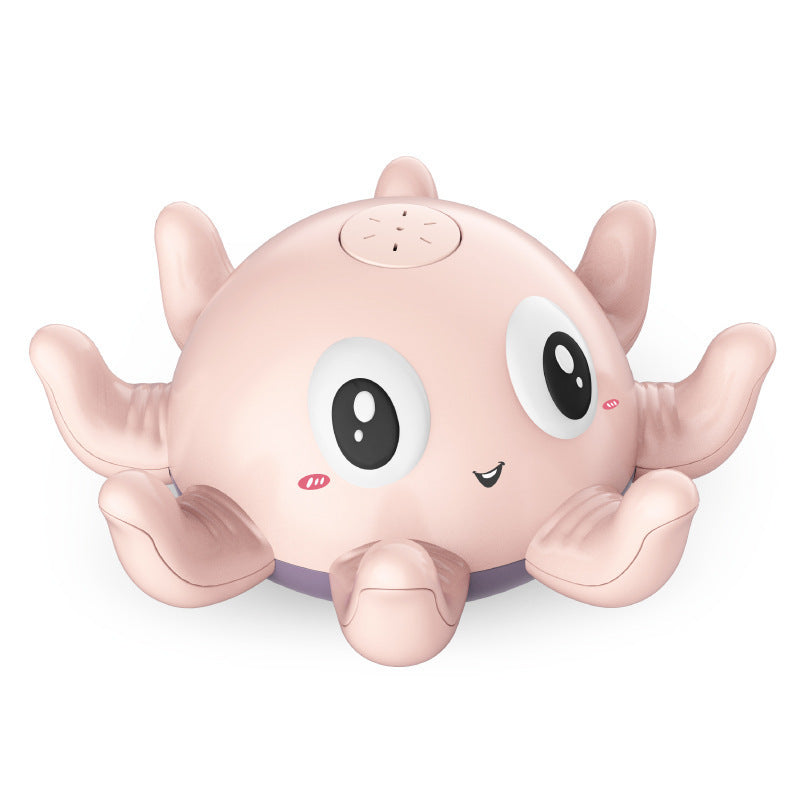 Automatic Water Spray Bath Toy – Flashing Light-Up Octopus for Kids