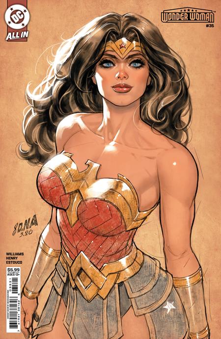 [Signed by David Nakayama] WONDER WOMAN #35 CVR B DAVID NAKAYAMA CARD STOCK VAR (01/13/2027)