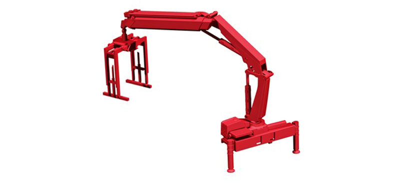 Herpa 054133 1/87 Scale Hiab X-Hipro Loading Crane Pallet Fork High Quality