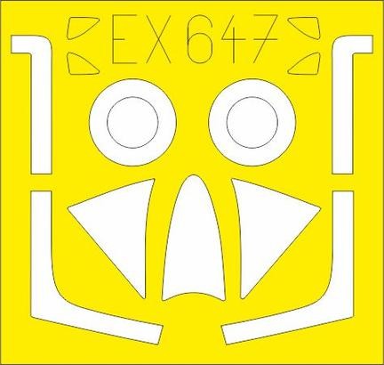 Eduard EX647 1/48 Mask Aircraft- Hunter F6 for ARX