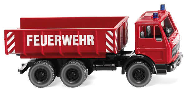 Wiking 062403 1/87 Scale Fire Brigade - Mercedes-Benz Dump Truck High Quality