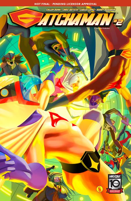Gatchaman #2 A Inaki Miranda Cullen Bunn (08/07/2024) Mad Cave