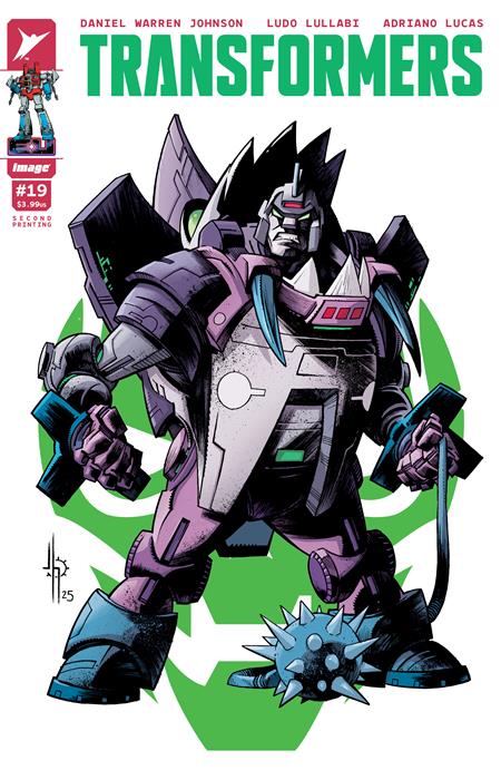 Transformers #19 2nd Print B Jason Howard Variant (09/03/2025) Image