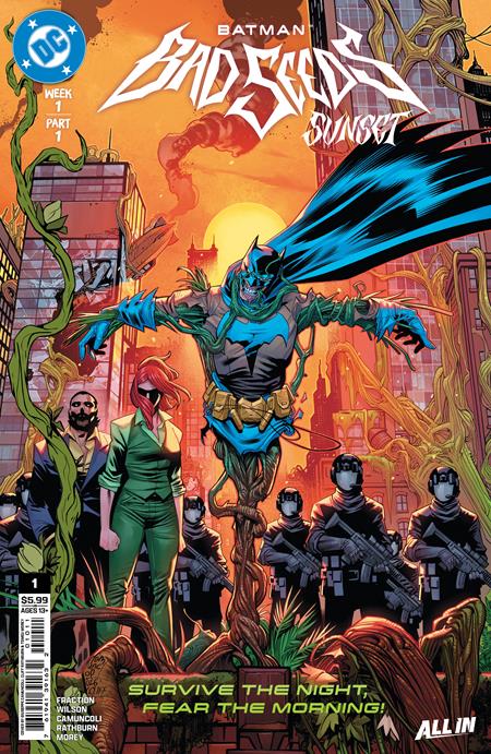 BATMAN BAD SEEDS SUNSET #1 (ONE SHOT) CVR A GIUSEPPE CAMUNCOLI & CLIFF RATHBURN (08/26/2026)