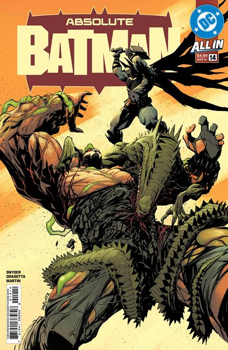 ABSOLUTE BATMAN #14 Fourth Printing  (09/02/2026)