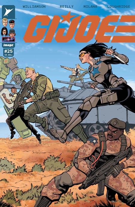 GI JOE #25 CVR I TOM REILLY WRAPAROUND FOIL VAR (08/19/2026)