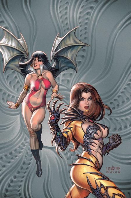 WITCHBLADE VAMPIRELLA #1 (ONE SHOT) CVR E INC 1:50 JOSEPH MICHAEL LINSNER VIRGIN VAR (08/26/20206)