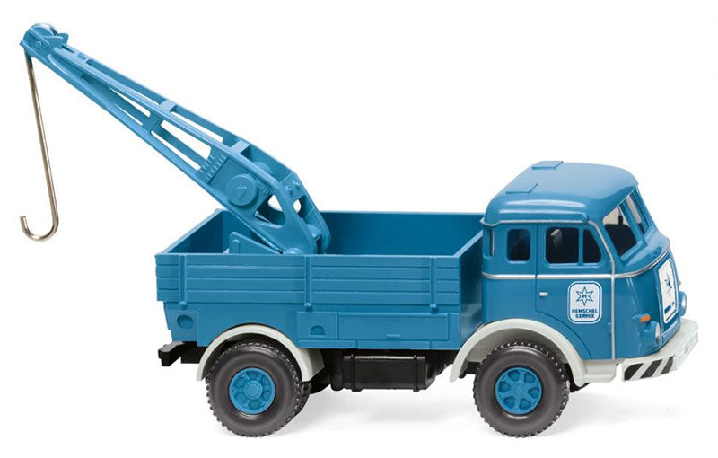 Wiking 063407 1/87 Scale Henschel-Service - Henschel Tow Truck High Quality