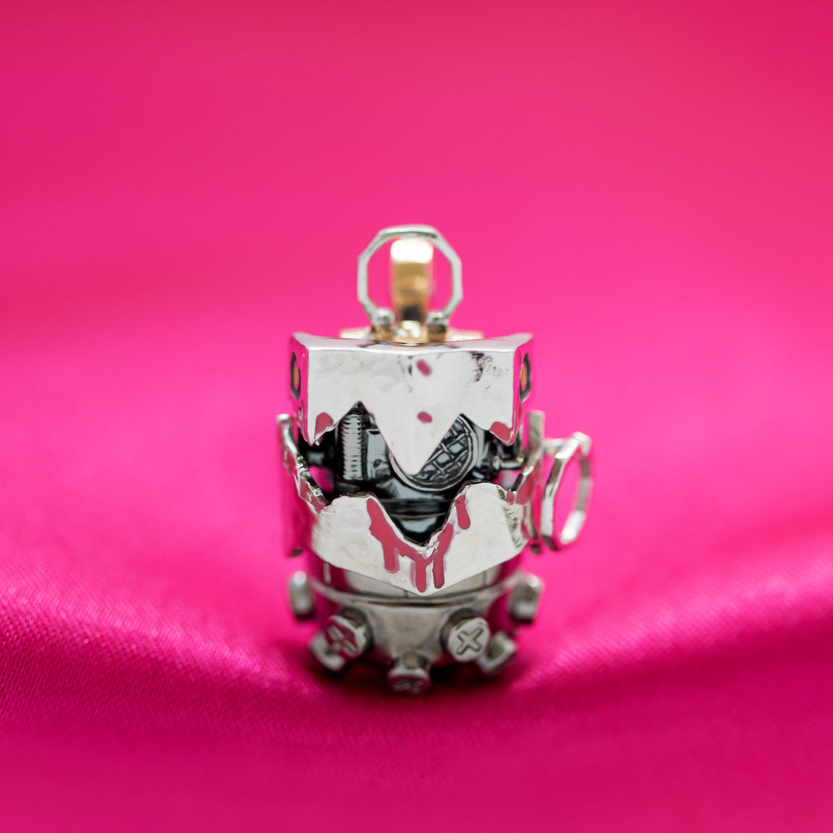 League of Legends X RockLove ARCANE Articulated Jinx Chomper Pendant