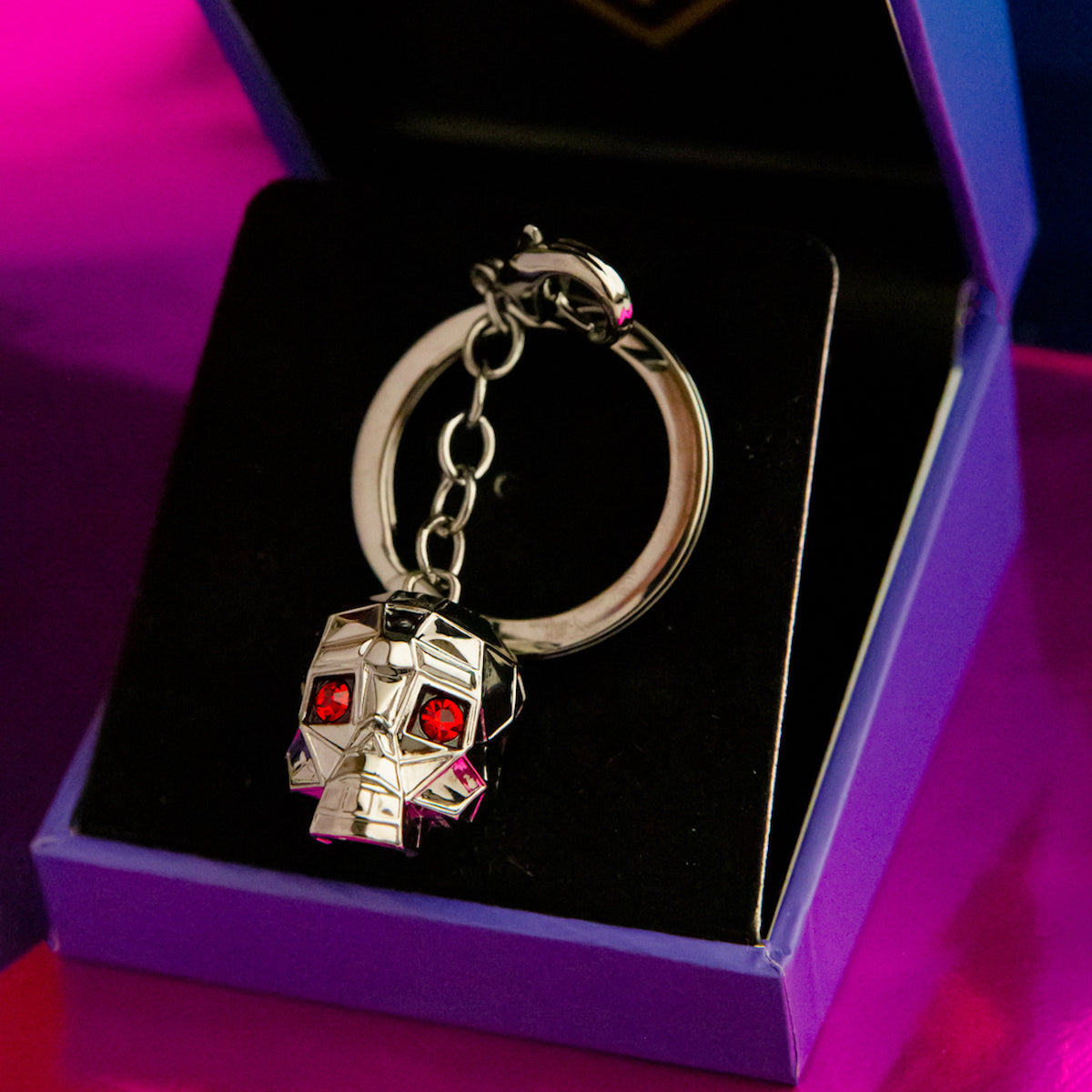 League of Legends X RockLove KDA Evelynn Skull Bag Charm