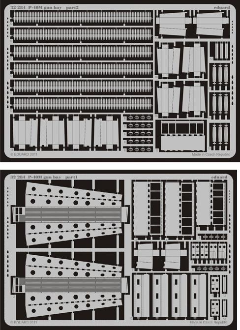 Eduard 32284 1/32 Aircraft- P40M Gun Bay for HSG