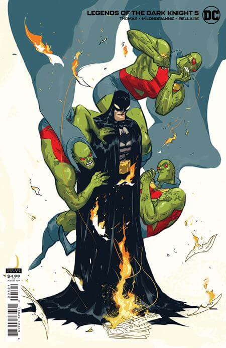 Batman Legends Of The Dark Knight #5 B Riley Rossmo Card Stock Variant (09/21/2021) Dc