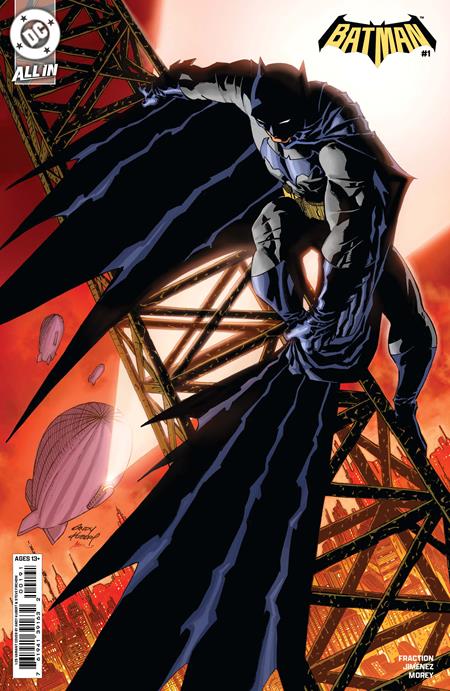 BATMAN #1 CVR L INC 1:25 ANDY KUBERT CARD STOCK VAR [09/03/2025]