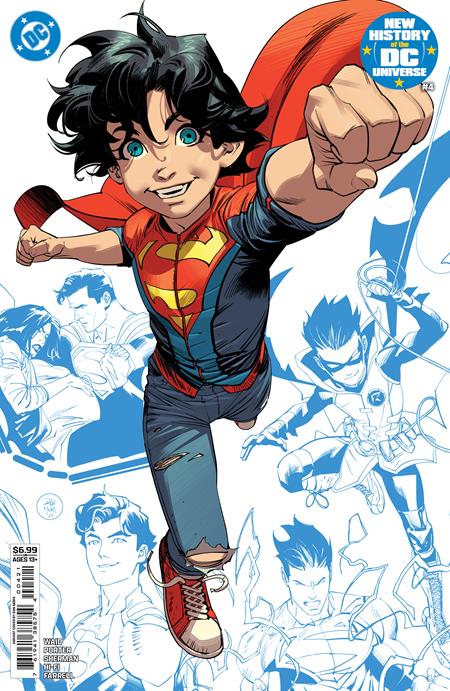 New History Of The Dc Universe #4 (Of 4) B Dan Mora Variant (10/22/2025) Dc