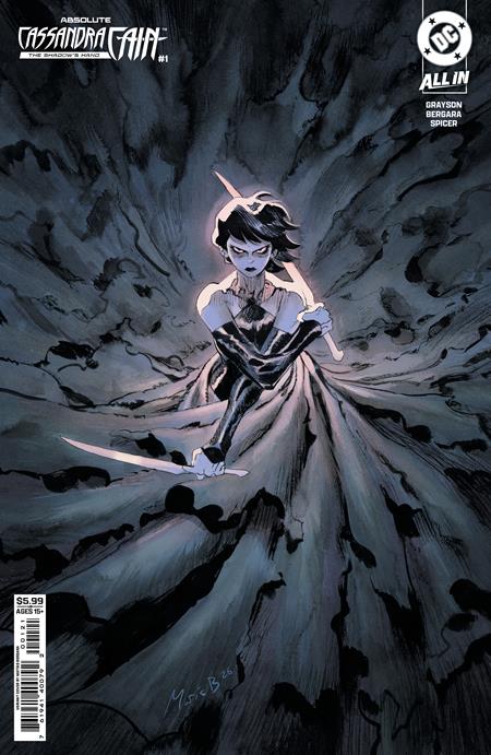 ABSOLUTE CASSANDRA CAIN THE SHADOWS HAND #1 (ONE SHOT) CVR B MATIAS BERGARA CARD STOCK VAR (09/09/2026) (09/16/2026)