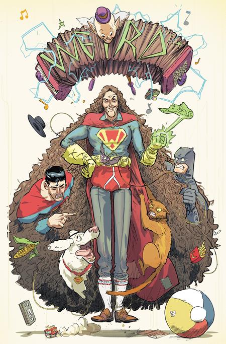 BATMAN SUPERMAN WEIRD AL WORLDS WEIRDEST #1 (ONE SHOT) CVR C RILEY ROSSMO CARD STOCK VAR CB (09/02/2026)