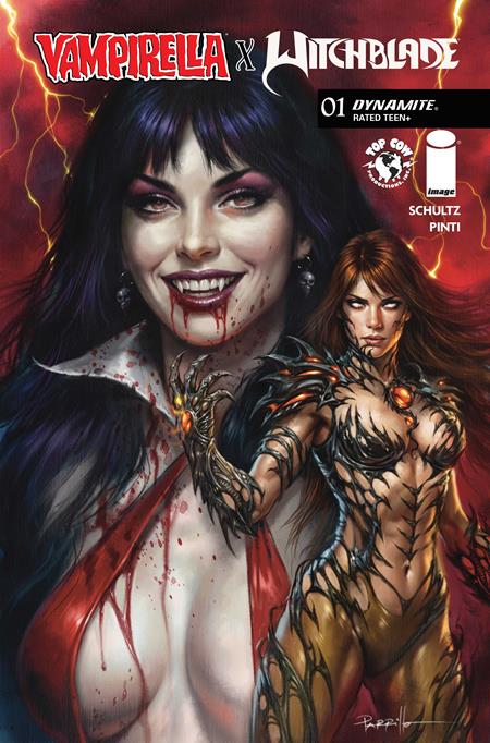 VAMPIRELLA X WITCHBLADE SPECIAL #1 (ONE SHOT) CVR B LUCIO PARRILLO VAR CB (09/23/2026)