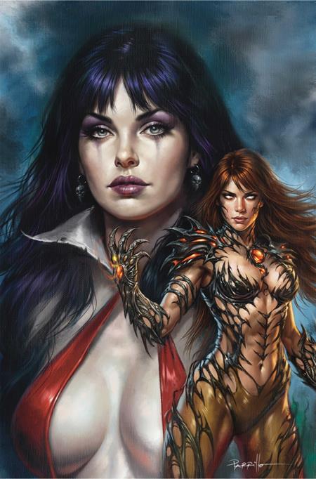 VAMPIRELLA X WITCHBLADE SPECIAL #1 (ONE SHOT) CVR M INC 1:25 LUCIO PARRILLO VIRGIN VAR [1:25] CB (09/23/2026)