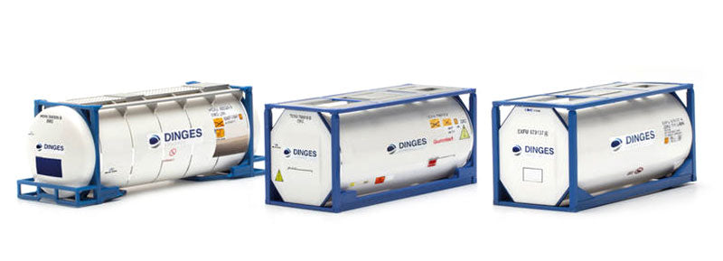 Herpa 076500 1/87 Scale Ingo Dinges - 20' Liquid Containers