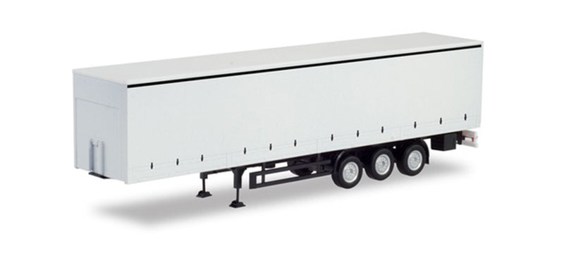 Herpa 076944 1/87 Scale 3-Axle Curtainside Trailer