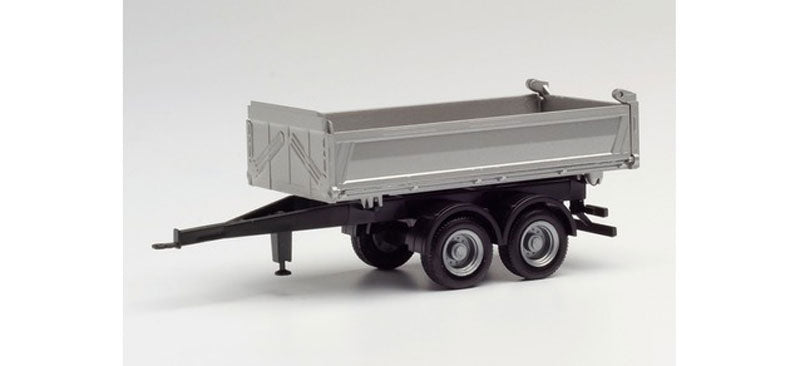 Herpa 076975 1/87 Scale Tandem Dump Trailer High Quality