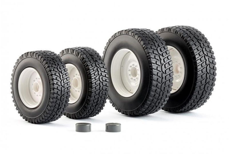 Wiking 077396 1/32 Scale Wheel Set: Winter Tires