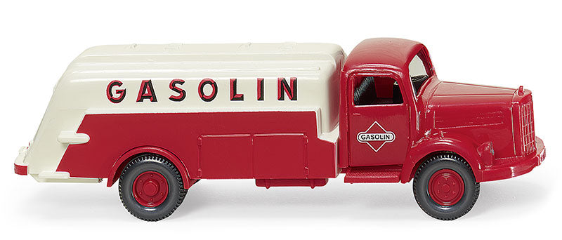 Wiking 078103 1/87 Scale Gasolin - Mercedes-Benz Tanker Truck High Quality