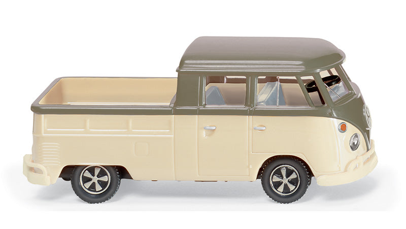 Wiking 078907 1/87 Scale Volkswagen T1 Double Cabin Pickup