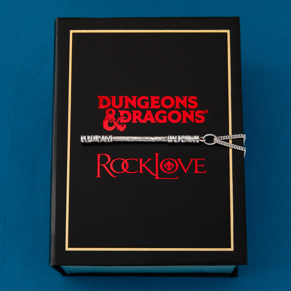 Dungeons and Dragons X RockLove Monk Staff Necklace