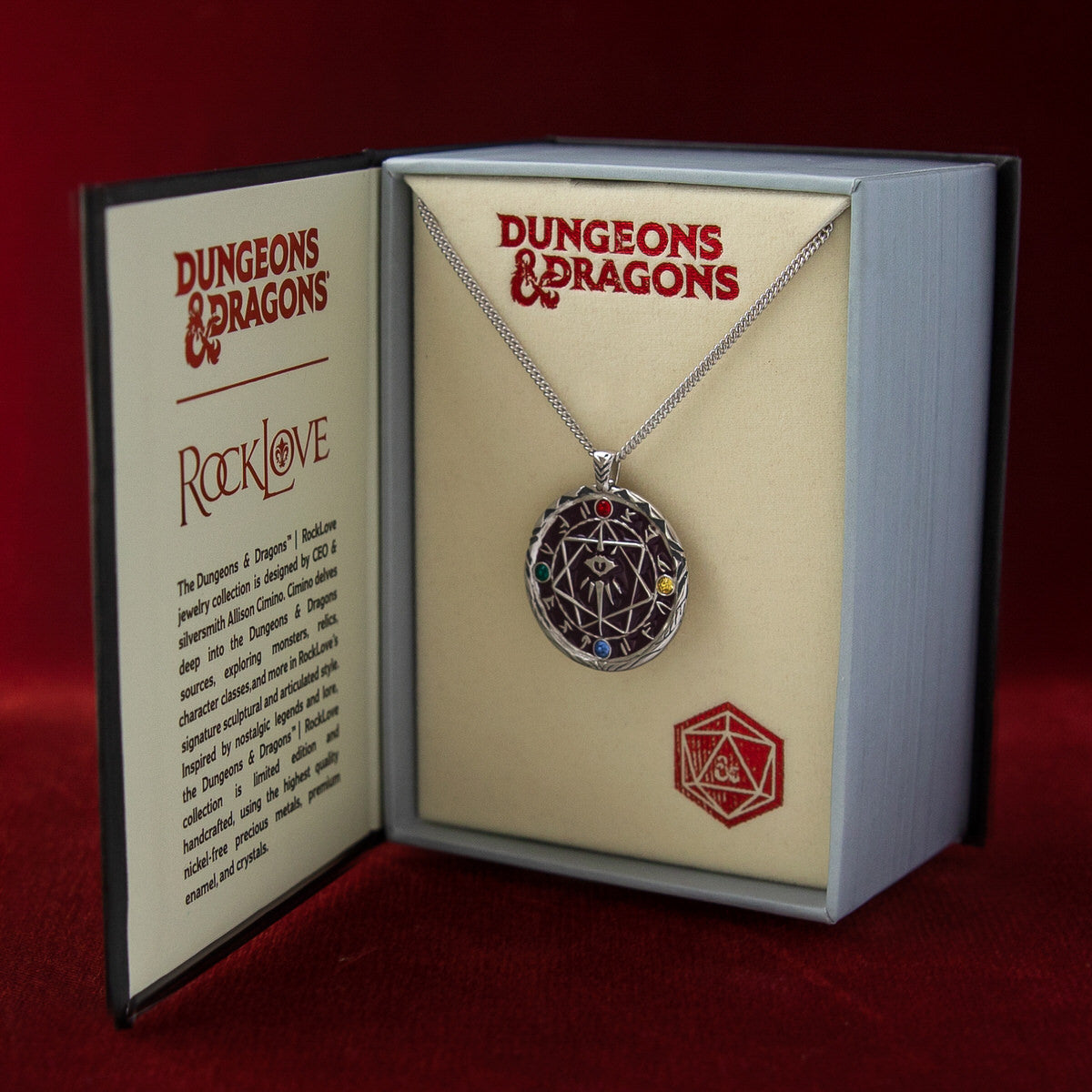 Dungeons and Dragons X RockLove Warlock Medallion