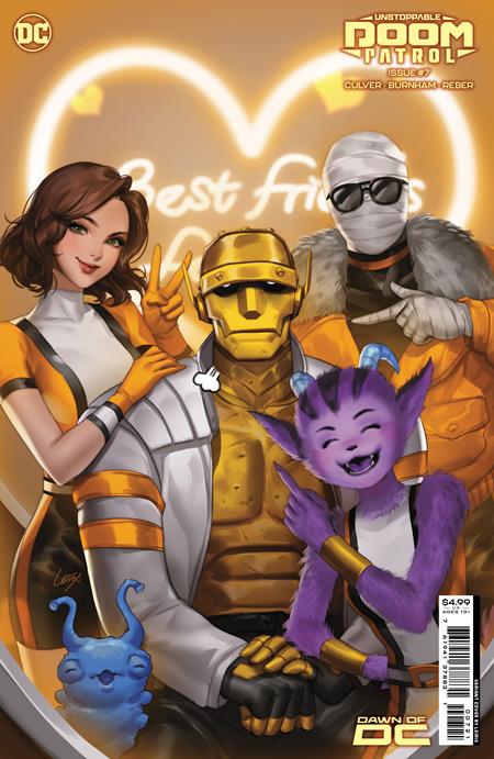 UNSTOPPABLE DOOM PATROL #7 (OF 7) CVR B LESLEY LEIRIX LI CARD STOCK VAR (10/25/2023)