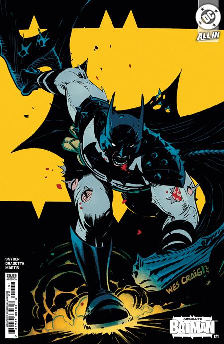 ABSOLUTE BATMAN #1 CVR B WES CRAIG CARD STOCK VAR  (10/09/2024)