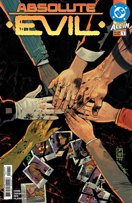 Absolute Evil #1 (One Shot) A Giussepe Camuncoli & Stefano Nesi Al Ewing (10/01/2025) Dc