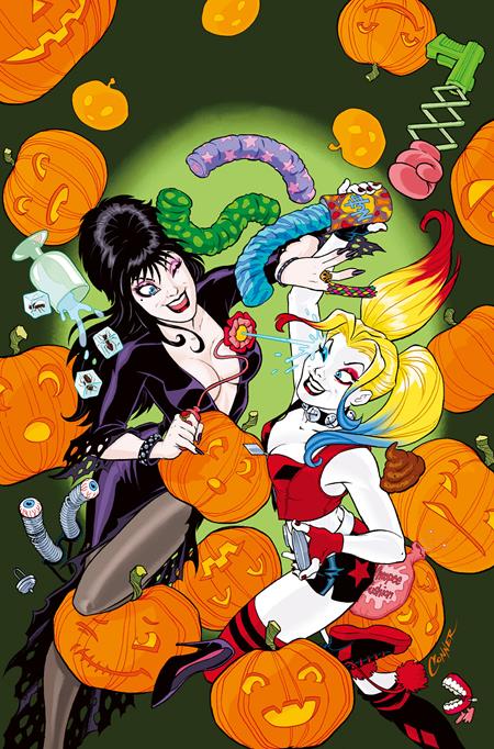 HARLEY QUINN X ELVIRA #1 CVR F AMANDA CONNER [FOIL] VIRGIN VAR (10/01/2025)