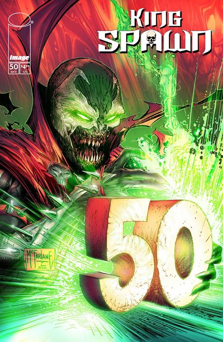 King Spawn #50 A2 Cover Set Of 6 1:50 1:100 (10/22/2025) Image