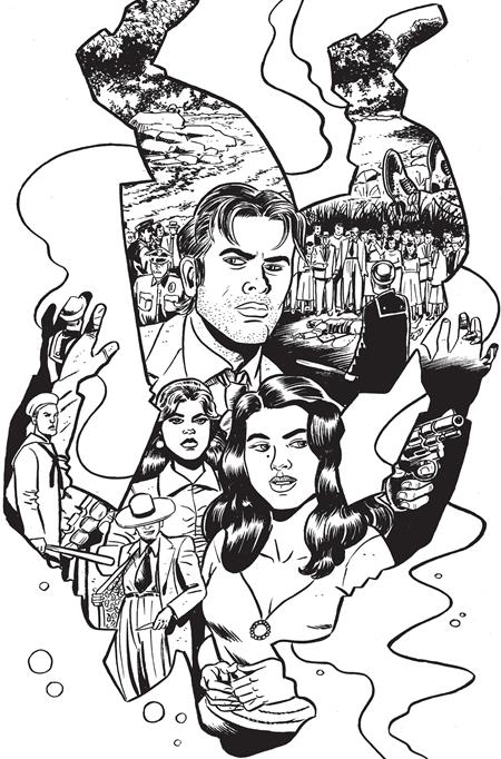 Death To Pachuco #1 (Of 5) E 1:10 David Lapham B&W Variant (10/08/2025) Image