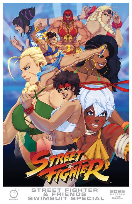 2025 STREET FIGHTER & FRIENDS SWIMSUIT SPECIAL #1 (ONE SHOT) CVR C TOVIO ROGERS VAR (10/01/2025)