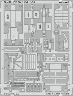 Eduard 36468 1/35 Armor- IDF Shot Kal for AUH