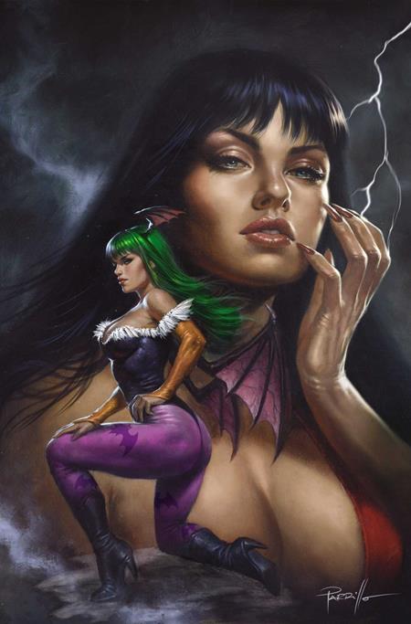 VAMPIRELLA VS DARKSTALKERS SPECIAL #1 (ONE SHOT) CVR H LUCIO PARRILLO LTD VIRGIN VAR CB (10/14/2026)