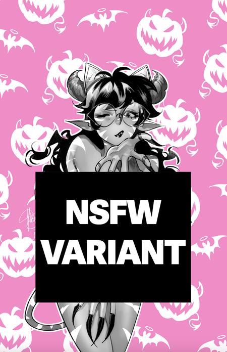MIRKA ANDOLFOS SWEET PAPRIKA BLACK WHITE & PINK HALLOWEEN SPECIAL #1 (OF 2) CVR F MIRKA ANDOLFO HOT NSFW POLYBAGGED VAR (MR) CB (10/21/2026)